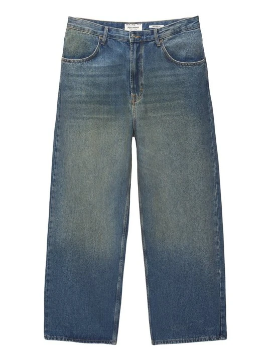 Zdjęcie produktu Jeansy Relaxed Fit PULL&BEAR niebieski