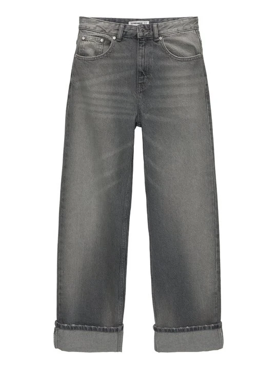 Zdjęcie produktu Jeansy Relaxed Fit PULL&BEAR szary