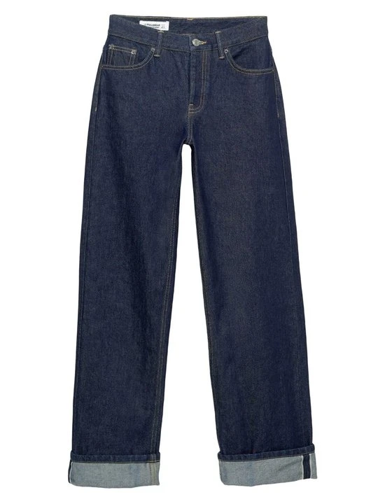 Zdjęcie produktu Jeansy Relaxed Fit PULL&BEAR granatowy