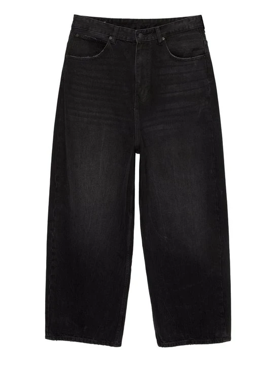 Zdjęcie produktu Jeansy Relaxed Fit PULL&BEAR czarny