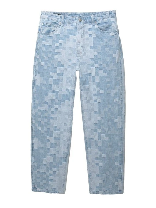 Zdjęcie produktu Jeansy Relaxed Fit PULL&BEAR jasnoniebieski denim