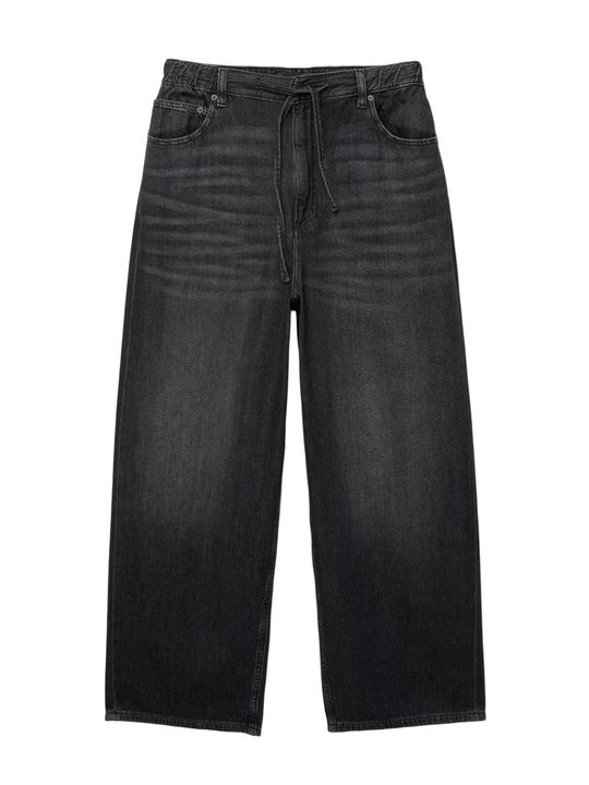 Zdjęcie produktu Jeansy Relaxed Fit PULL&BEAR czarny