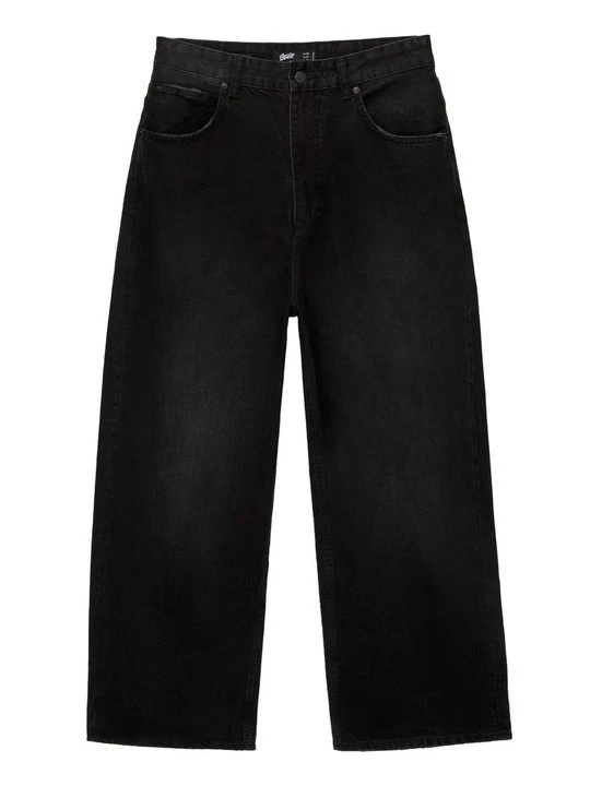 Zdjęcie produktu Jeansy Relaxed Fit PULL&BEAR czarny