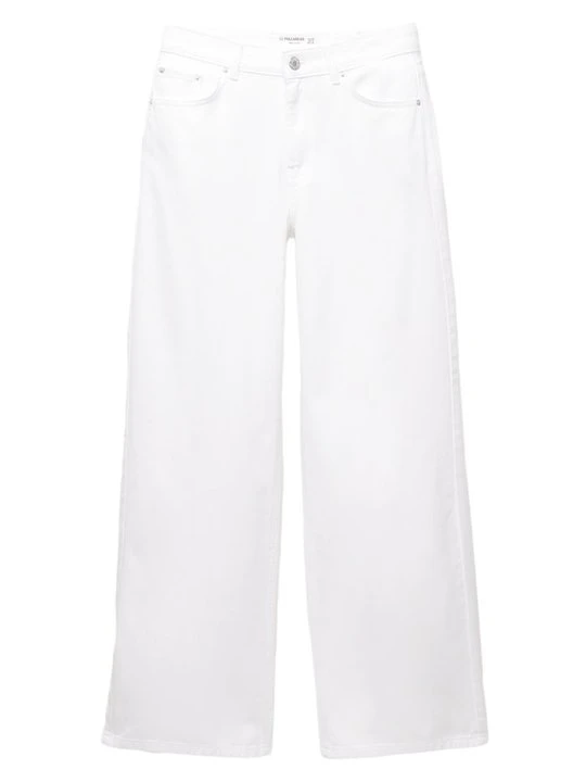 Zdjęcie produktu Jeansy Relaxed Fit PULL&BEAR biały