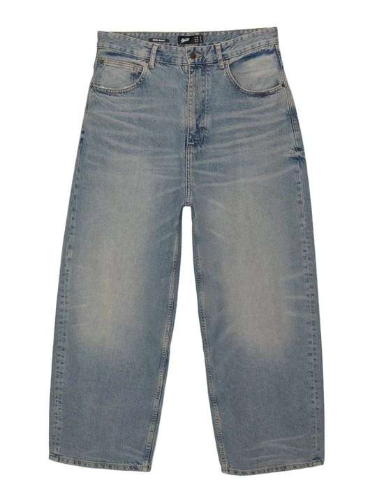 Zdjęcie produktu Jeansy Relaxed Fit PULL&BEAR jasnoniebieski