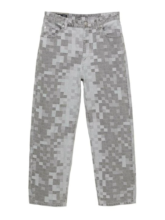 Zdjęcie produktu Jeansy Relaxed Fit PULL&BEAR jasnoszary