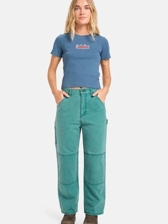 Zdjęcie produktu Jeansy Relaxed Fit Quiksilver turkusowy