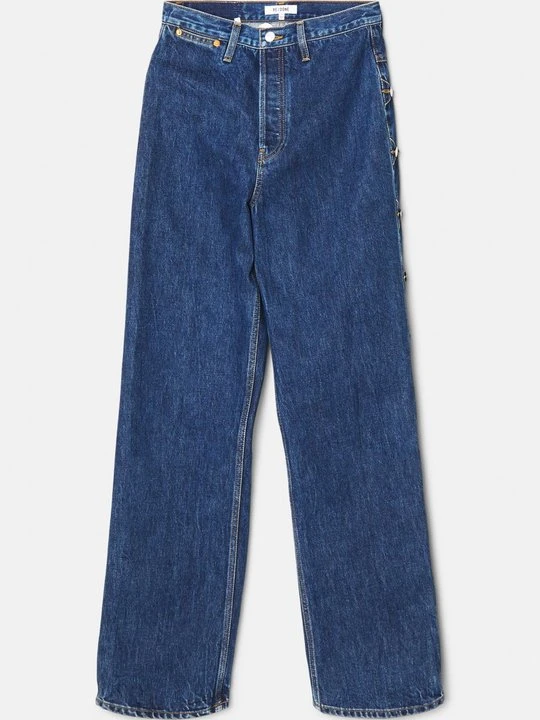 Zdjęcie produktu Jeansy Relaxed Fit RE/DONE ciemnoniebieski