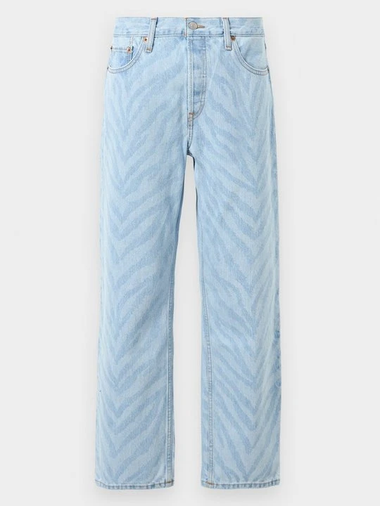 Zdjęcie produktu Jeansy Relaxed Fit RE/DONE jasnoniebieski denim