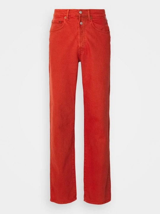Zdjęcie produktu Jeansy Straight Leg Replay czerwony