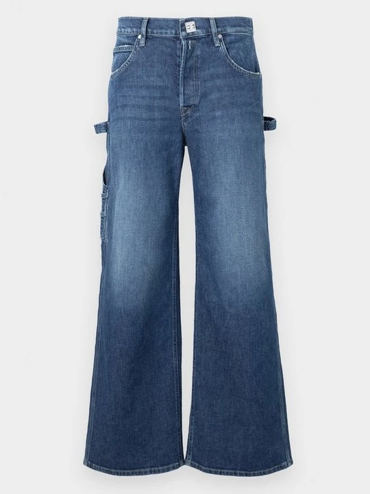 Zdjęcie produktu Jeansy Relaxed Fit Replay granatowy
