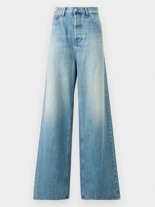 Zdjęcie produktu Jeansy Relaxed Fit Replay jasnoniebieski denim