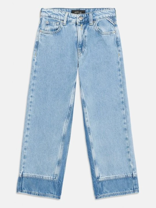 Zdjęcie produktu Jeansy Relaxed Fit Replay jasnoniebieski denim