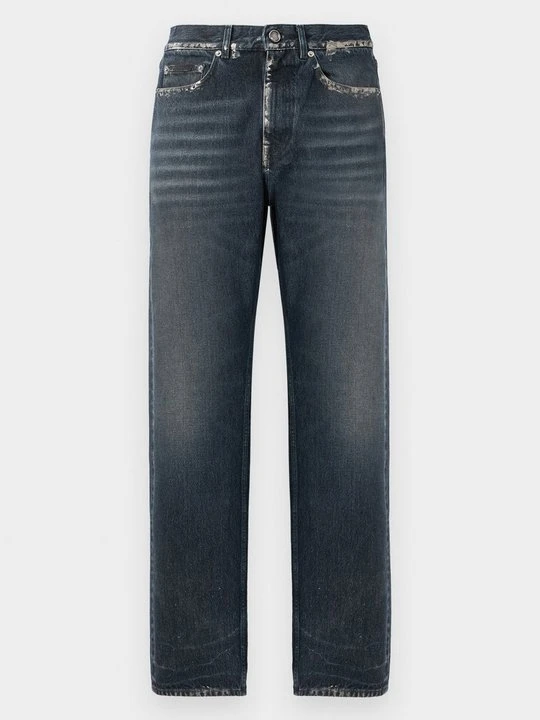 Zdjęcie produktu Jeansy Relaxed Fit Roberto Cavalli niebieski denim