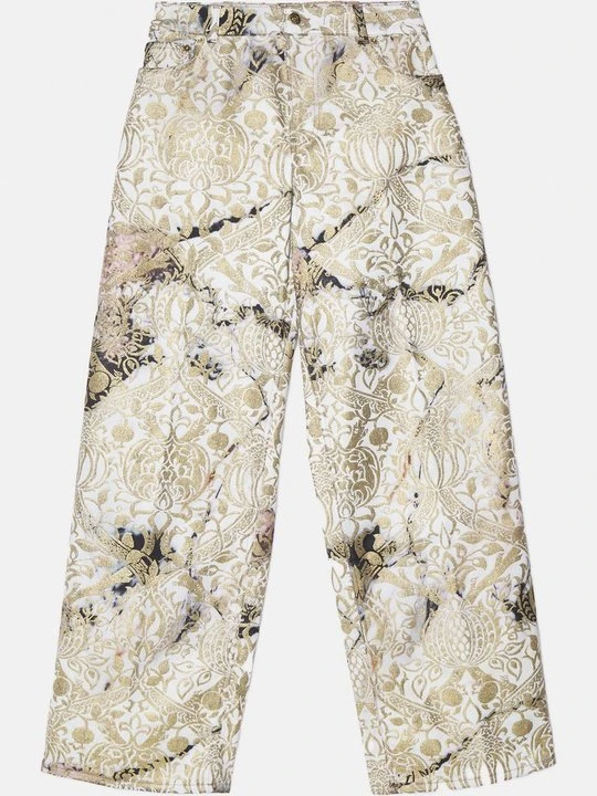Zdjęcie produktu Jeansy Relaxed Fit Roberto Cavalli biały