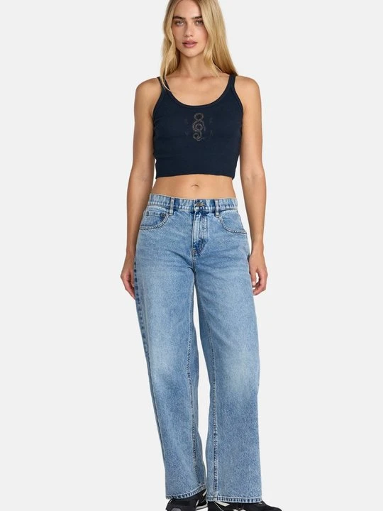 Zdjęcie produktu Jeansy Relaxed Fit RVCA czarny