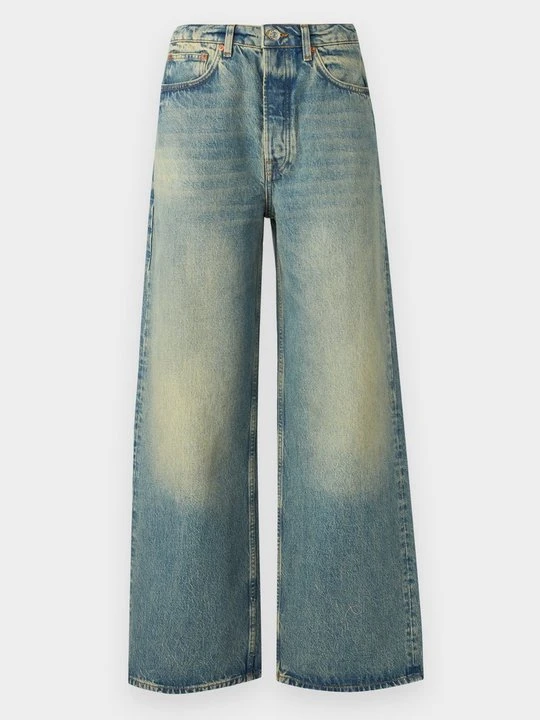 Zdjęcie produktu Jeansy Relaxed Fit Samsøe Samsøe ciemnoniebieski denim