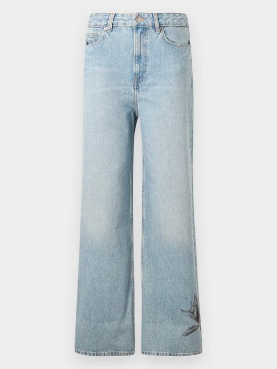 Zdjęcie produktu Jeansy Relaxed Fit Samsøe Samsøe jasnoniebieski denim