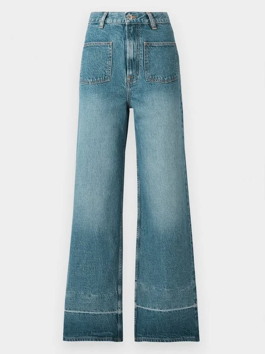 Zdjęcie produktu Jeansy Relaxed Fit Samsøe Samsøe niebieski denim
