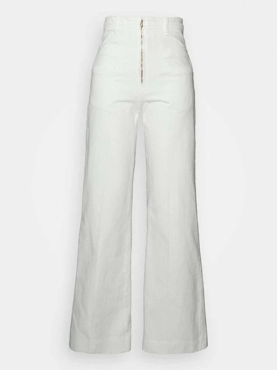 Zdjęcie produktu Jeansy Relaxed Fit Sandro biały