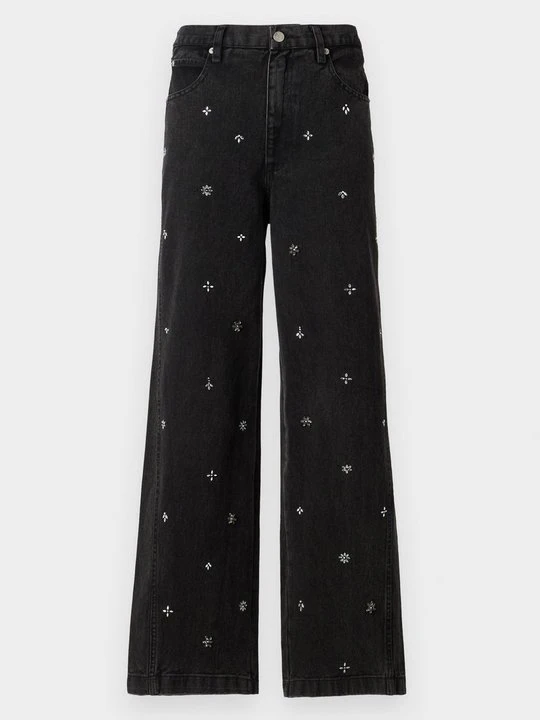 Zdjęcie produktu Jeansy Relaxed Fit SEA czarny