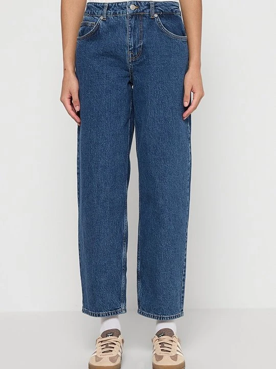 Zdjęcie produktu Jeansy Relaxed Fit Selected błękit królewski