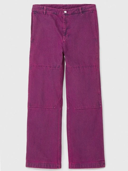 Zdjęcie produktu Jeansy Relaxed Fit Solid różowy