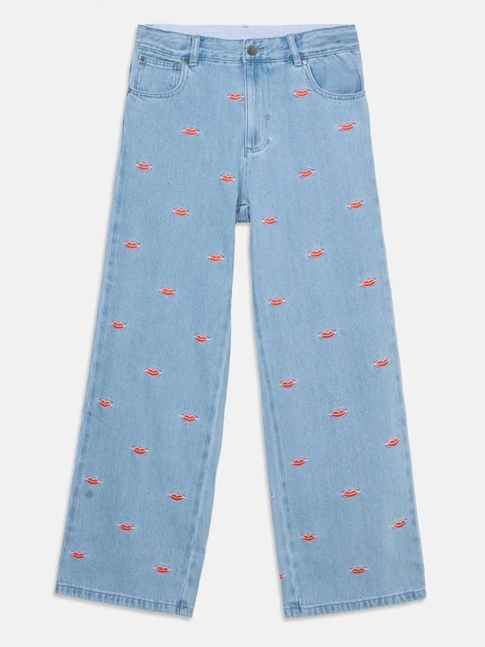 Zdjęcie produktu Jeansy Relaxed Fit Stella McCartney jasnoniebieski denim