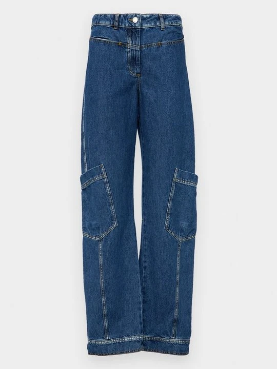 Zdjęcie produktu Jeansy Relaxed Fit Stine Goya niebieski denim