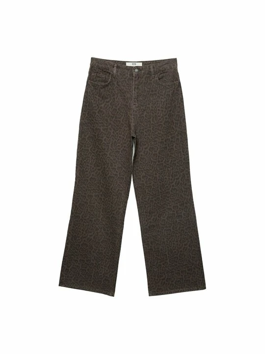 Zdjęcie produktu Jeansy Relaxed Fit Stradivarius brązowy