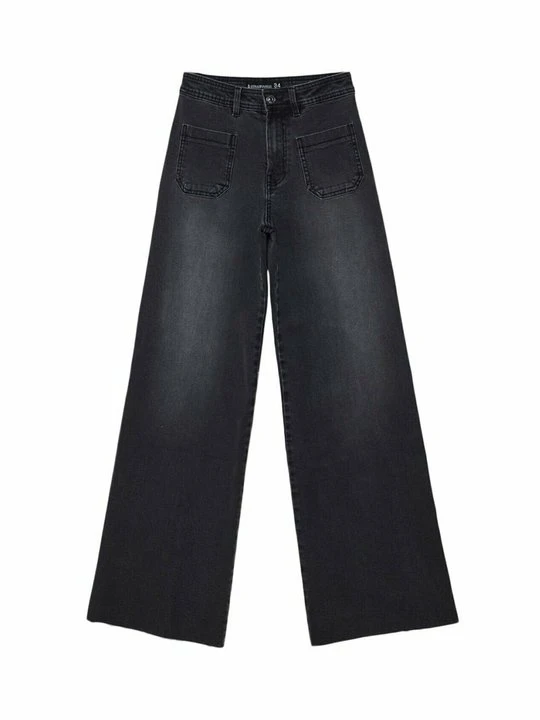 Zdjęcie produktu Jeansy Relaxed Fit Stradivarius ciemnoszary