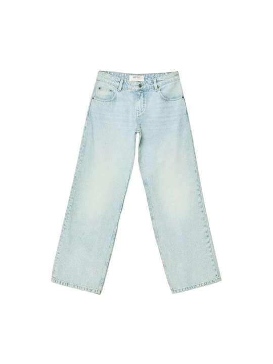 Zdjęcie produktu Jeansy Relaxed Fit Stradivarius jasnoniebieski denim