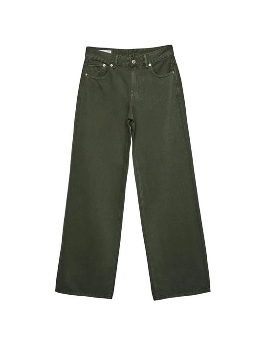 Zdjęcie produktu Jeansy Relaxed Fit Stradivarius khaki