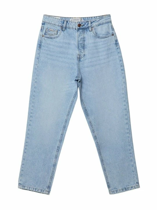 Zdjęcie produktu Jeansy Relaxed Fit Stradivarius raw denim