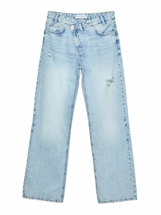 Zdjęcie produktu Jeansy Relaxed Fit Stradivarius used denim