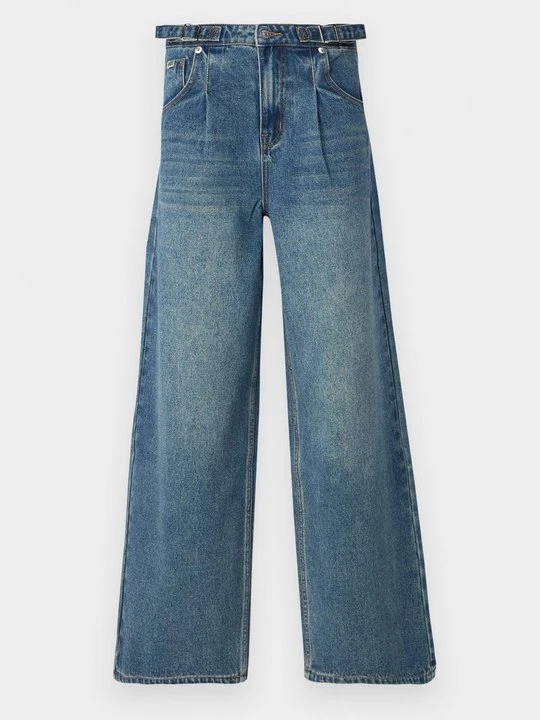 Zdjęcie produktu Jeansy Relaxed Fit The Ragged Priest denim z efektem zabrudzenia