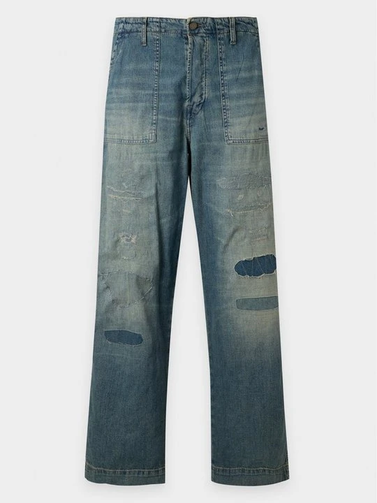 Zdjęcie produktu Jeansy Relaxed Fit Tommy Hilfiger przecierany denim