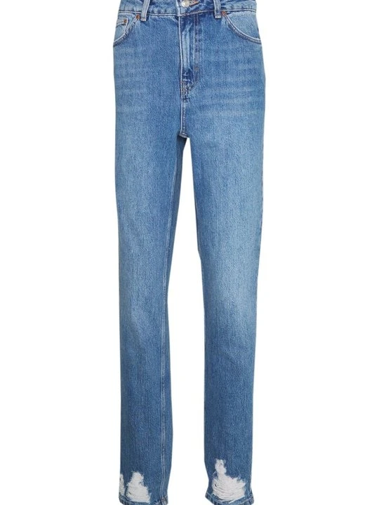 Zdjęcie produktu Jeansy Relaxed Fit Topshop niebieski denim