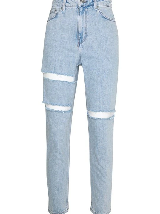Zdjęcie produktu Jeansy Relaxed Fit Topshop bleached denim