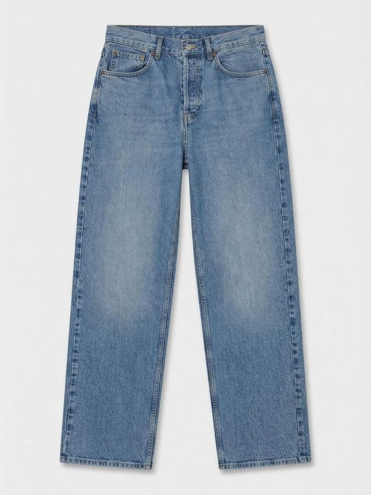 Zdjęcie produktu Jeansy Relaxed Fit Topshop niebieski denim