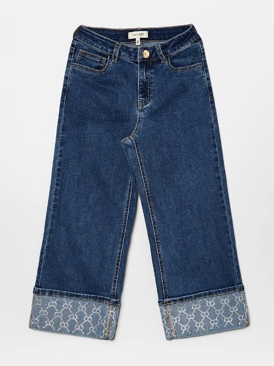 Zdjęcie produktu Jeansy Relaxed Fit TWINSET niebieski