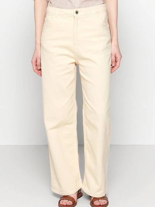 Zdjęcie produktu Jeansy Relaxed Fit Vanessa Bruno beżowy