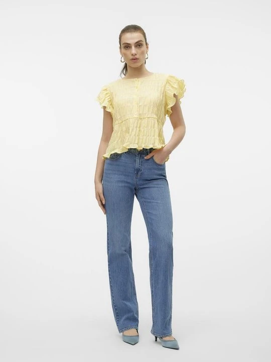 Zdjęcie produktu Jeansy Relaxed Fit Vero Moda niebieski denim