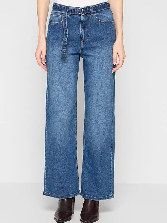 Zdjęcie produktu Jeansy Relaxed Fit Vero Moda granatowy