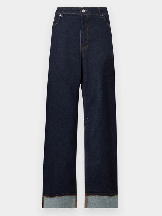 Zdjęcie produktu Jeansy Relaxed Fit Vero Moda ciemnoniebieski