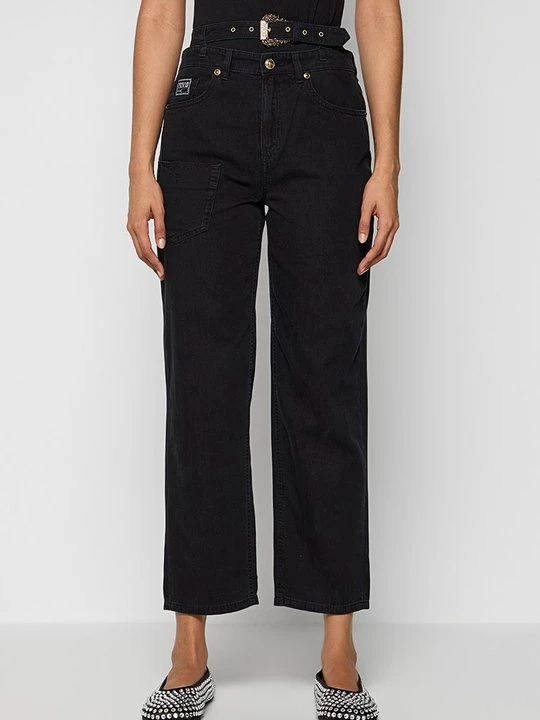 Zdjęcie produktu Jeansy Relaxed Fit Versace Jeans Couture czarny