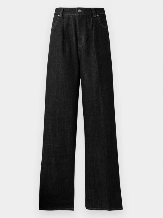 Zdjęcie produktu Jeansy Relaxed Fit Victoria Beckham ciemnoniebieski