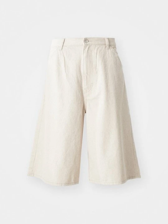 Zdjęcie produktu Jeansy Relaxed Fit Weekday beżowy