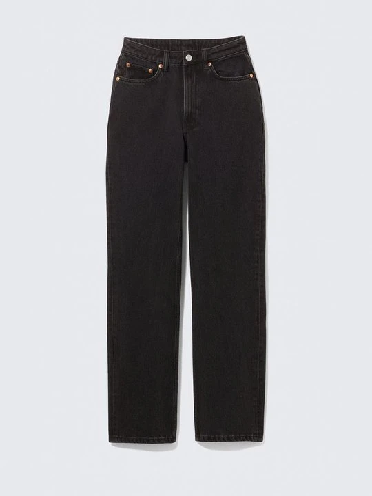 Zdjęcie produktu Jeansy Relaxed Fit Weekday czarny