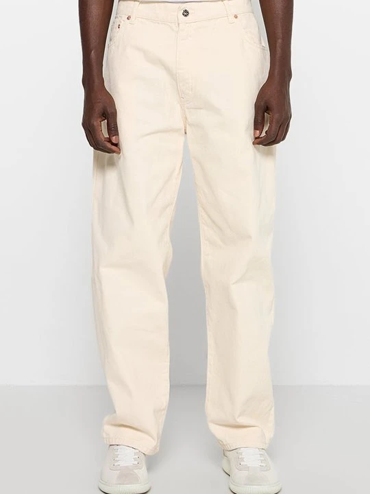 Zdjęcie produktu Jeansy Relaxed Fit Woodbird mleczny